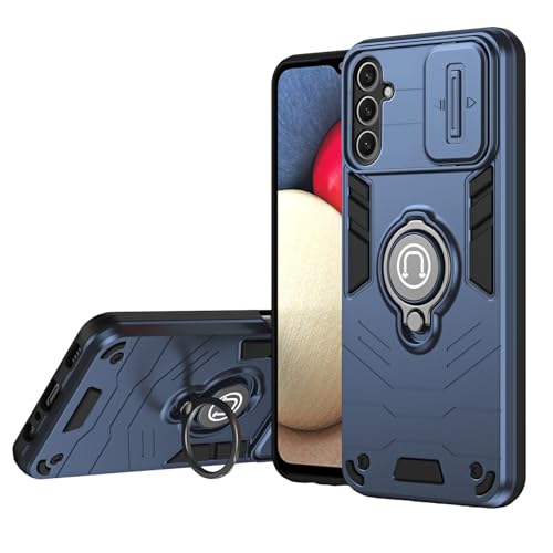 Carcasa de telefono Compatible con Samsung Galaxy S25 Plus Funda con soporte y cubierta deslizante Compatible with cámara, funda resistente a prueba de golpes de grado militar, funda protectora compat