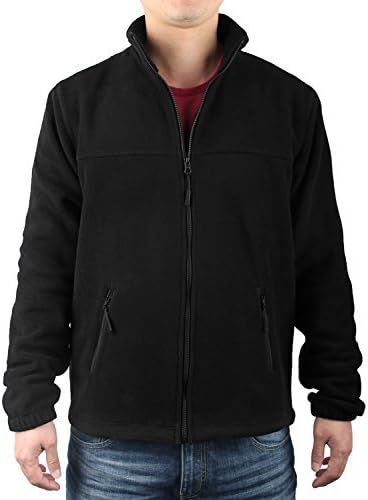 iloveSIA Jackets for Men, Mens Zip-up Lightweight Jacket, Fleece Spring Jackets & Coats