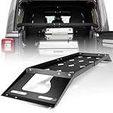 EYOUHZ Rear Trunk Cargo Rack Interior Luggage Basket Compatible with 2007-2025 Jeep Wrangler JK JKU JL JLU Unlimited (Only Fits 4 Doors Hardtop), Cargo Storage Carrier Holder Tray Shelf Stand