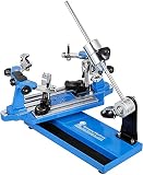 Tennis Besaitungsmaschine Tischtennisschläger Besaitungsmaschine Tennis Stringer Schläger Besaitungswerkzeuge Kurbel Besaitungsmaschine Besaitungsmaschinen mit Werkzeugen für Tennis Badminton Blaues