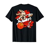 Dabbing Dog Austria Basketball Fans Trikot Österreich Sport T-Shirt