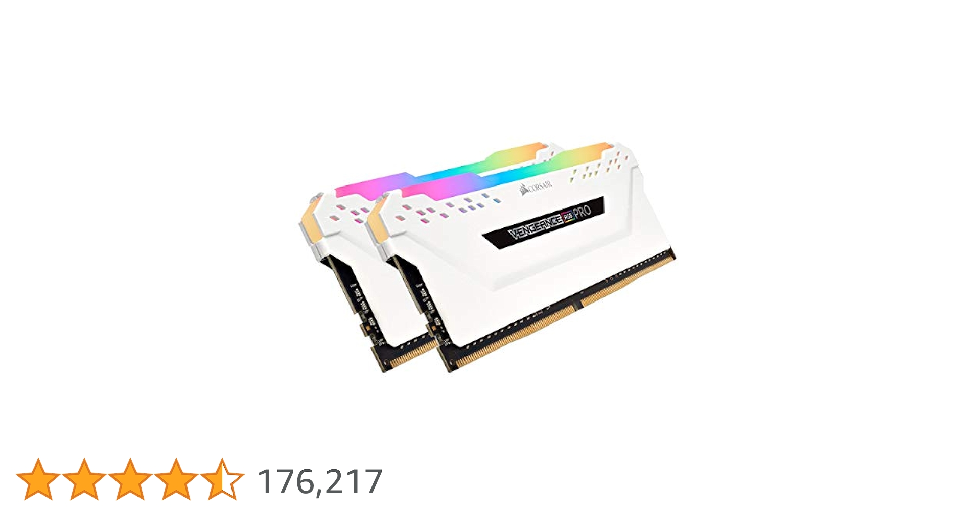 PCパーツ CORSAIR VENGEANCE 32GB(16GBx2) 3200MHz VENGEANCE® RGB PRO 32GB (2 x 16GB) DDR4 DRAM 3200MHz C16