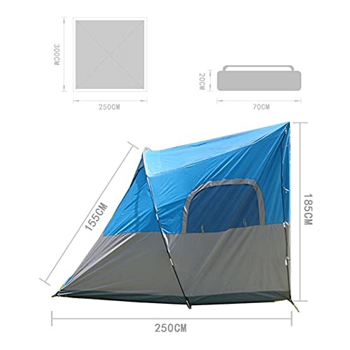 Tenten Outdoor Camping Tent 8-10 Personen Lichtgewicht Familie Yurt Tipi Tenten Waterdicht -bestendig Opvouwbare buitentent, eenvoudig te installeren - Afbeelding 7