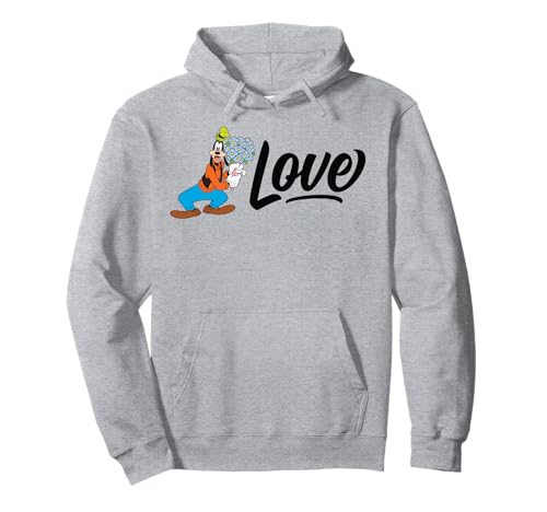 Hoodie Disney Goofy Love pour éviter le froid avec un style unique
