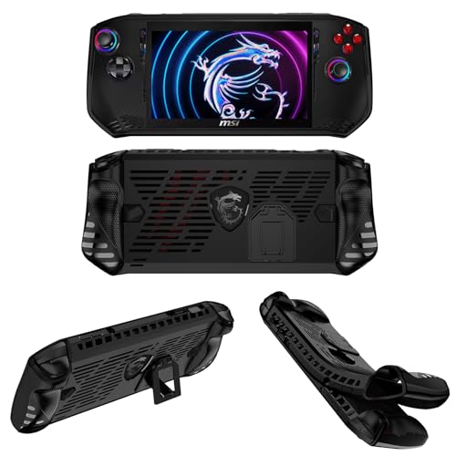 Protective Cover Case for MSI Claw,2024 MSI Claw A1M Handheld Full Body Soft TPU Cover, Precise Cuts Protection Cover with Shockproof,Anti-Collision,Non-Slip