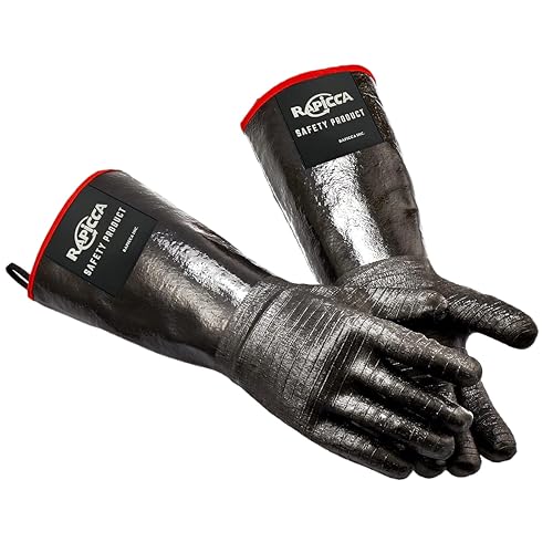 RAPICCA Heat Resistant BBQ Grill Gloves