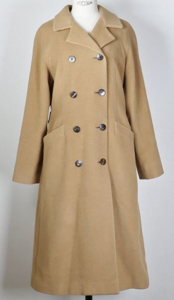 【上質】アクアスキュータム　チェスターコート　ダブル　キャメル CHESTERTON キャメルコート