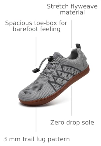 Image of WateLves Wide Water Shoes Mens Womens Barefoot Minimalist Walking Shoes Beach Casual Sneakers Zero Drop Sole