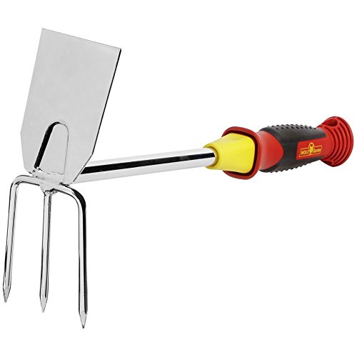 WOLF Garten - multi-star® Doppelhacke LN-2K; 3022000, Rot; Gelb; Grau