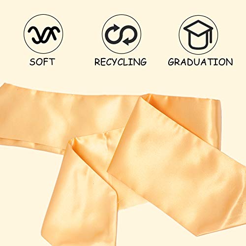 GALPADA Graduação Sash Graduation Roubou Graduação Plain Hontar Sash Cachecol Unisex Faixa