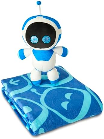 Northwest Astrobot Hugger Pillow & Silk Touch Throw Blanket Set, PlaySta...