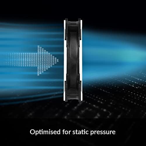 ARCTIC BioniX P140 - 140 mm Gaming Case Fan with PWM Sharing Technology (PST), Pressure-optimised, quiet motor, Computer, Fan Speed: 200-1950 RPM - White