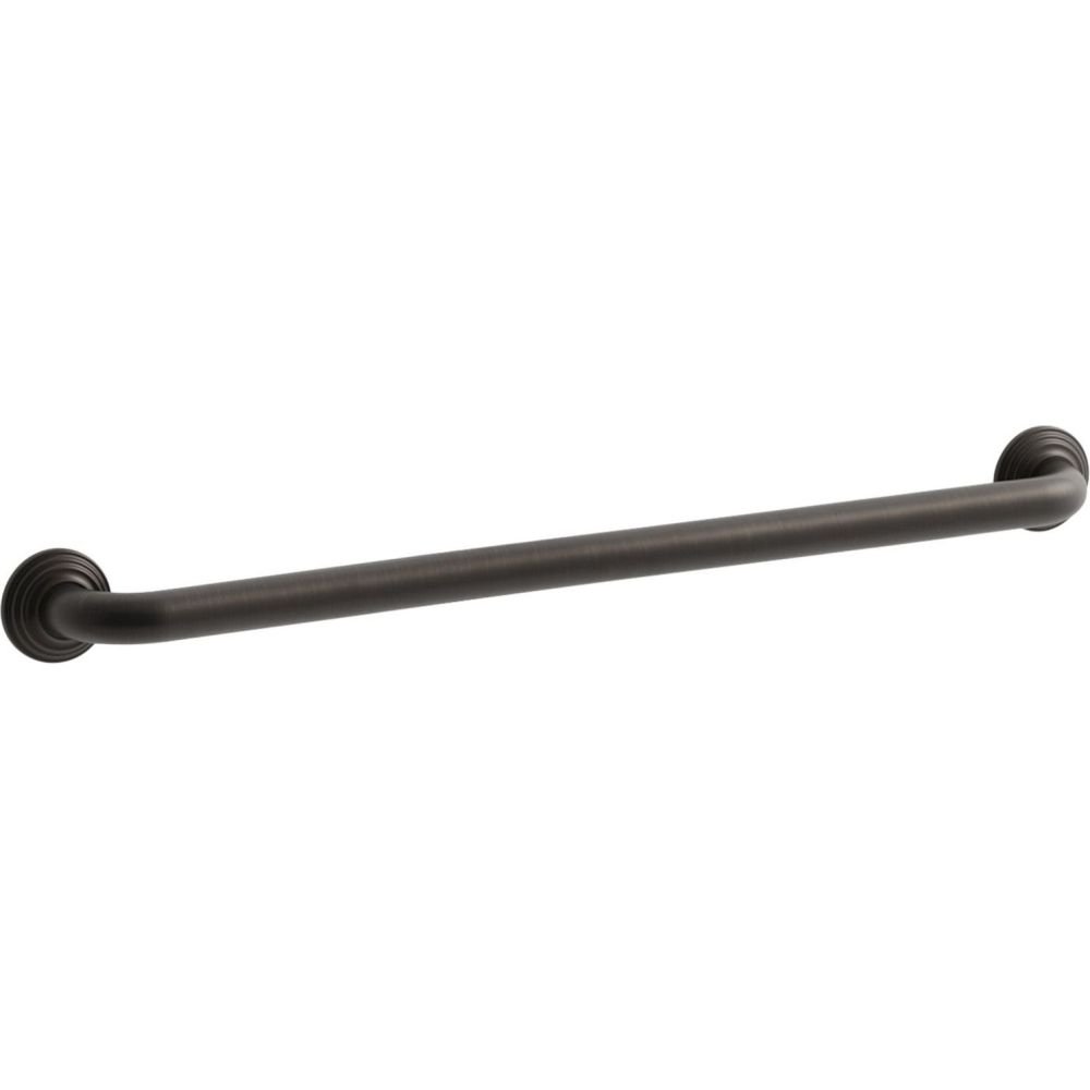Barre d'appui conforme Ada Kohler bronze huilé haute résistance