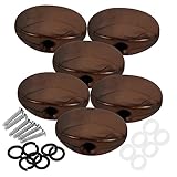 MUELODSIC 6個ギター チューニングノブ ボタン 交換用 アコースティック ギター アクセサリー 耐久性プラスチック製 簡単取り付け エルゴ ックデザイン