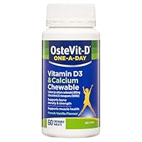 OsteVit-D and Calcium One-A-Day Vitamin D3 60 Chewables Tablets