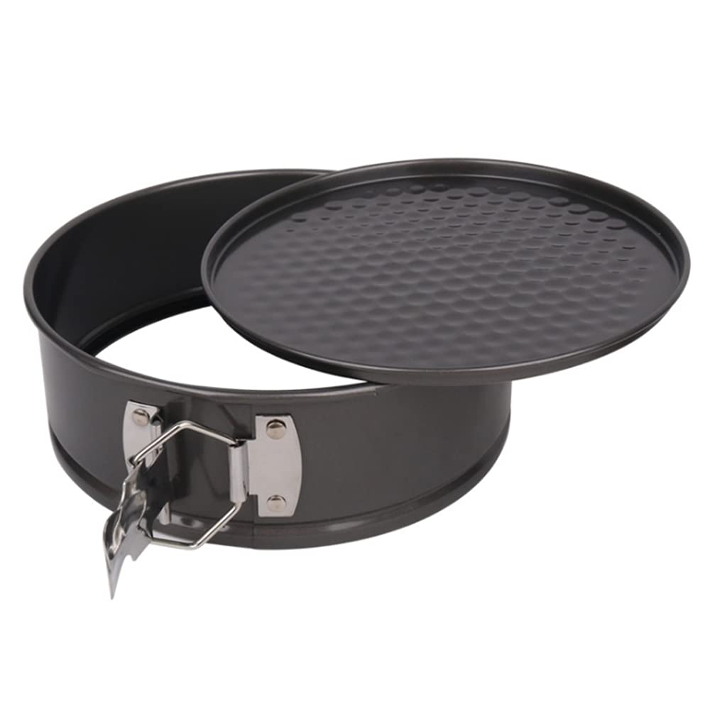Juego de 6 moldes para pasteles(7 8 9 10 11 12 pulgadas) Moldes para hornear redondos antiadherentes con forma de resorte para tarta de queso