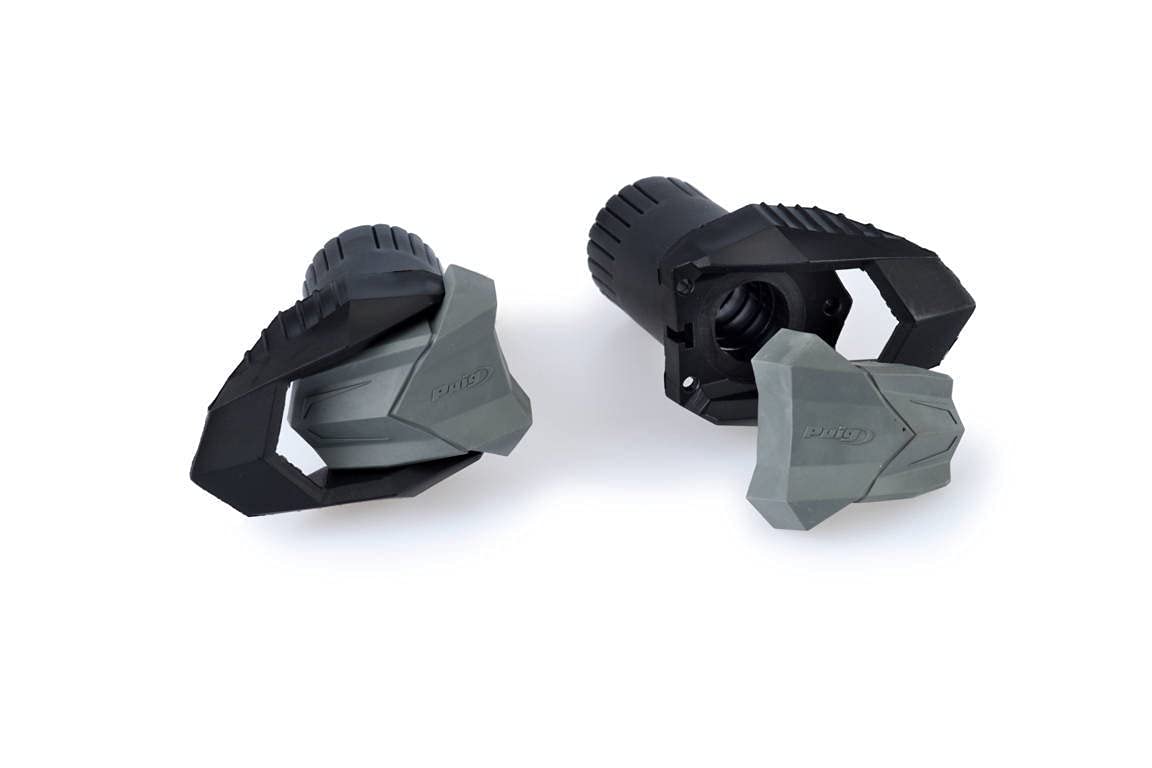 Puig 3150N Protectores de Motor R19 protección Resistente, Negro