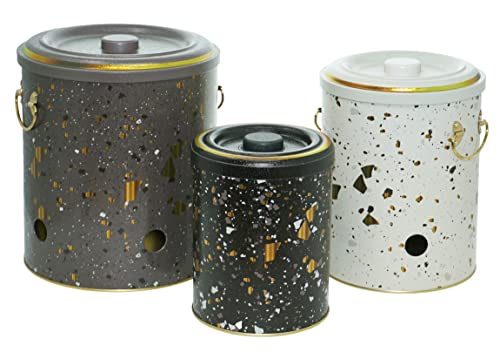 Lashuma Récipient pour pommes de terre - Noir