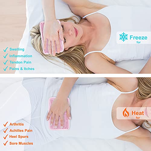 Image of Gel Ice Pack for Injuries Ice Bag with Strap-1 Pack Reusable Hot Cold Pack