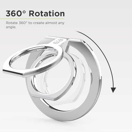Image of PureGear Magnetic Phone Ring Grip, for MagSafe Kickstand Holder