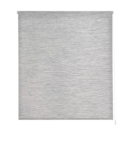 BRAN Tenda a rullo Nessuna perforazione tessuto traslucido Grigio chiaro 60 x 150 cm dimensione del 57 x 150 cm. Tende per finestre e porte