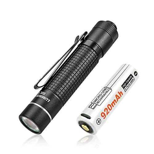 LUMINTOP EDC AA Flashlight Max 600 Lumens EDC Flashlight 5 Outputs Everyday Carry Mini Tail Switch Flashlight IP68 Waterpoof Pocket Flashlight For Camping, Hiking, Working Torch