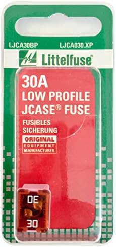 Littelfuse LJCA030.XP JCASE Low Profile 30 Amp Carded Fuse