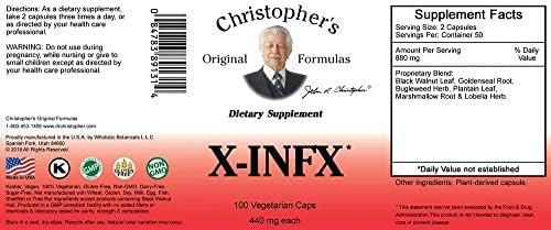 Dr. Christopher's X-INFX 100 caps (2 Pack) 440mg Each