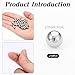 210 Pcs Stainless Steel Mixing Balls Agitator Balls for Model Acrylic Paint Set Nail Polish Bearing Ball Replacement Ball for Mixing Model Paints for Women Manicurist Silver Gifts 2.13 Inch