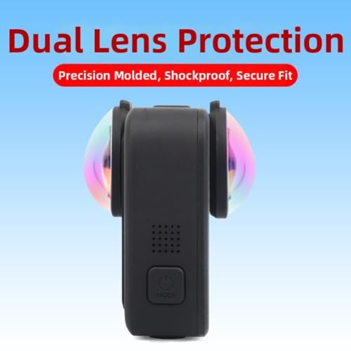 Protector de lente para GoPro Max 2 impermeable con vidrio resistente a los arañazos 5