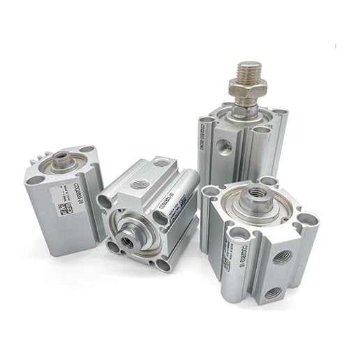 Cilindro neumático compacto CDQ2A32TF actuador de carrera larga para aire 4