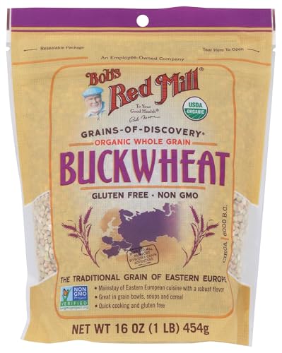 Image of Bob's Red Mill Organic Gluten Free Buckwheat Groats, 16oz