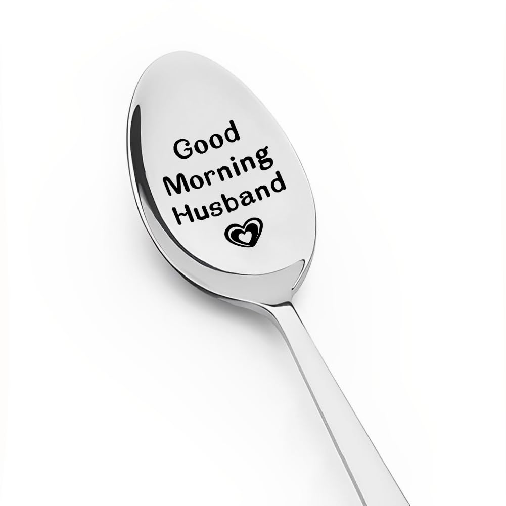 Grandpa’s Coffee Spoon – Engaged Gift From Grandkids | 19.5 Cm Long, With Greeting Card & Velvet Bag For Birthdays, Father’s Day - View #8