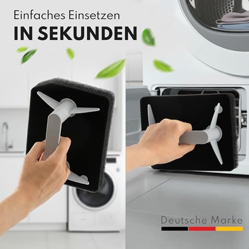 Premium Sockelfilter passend für Miele T1 9164761-2x Filter für Wäschetrockner- & Wärmepumpentrockner - 207 x 157 x 30mm - Schwammfilter Filtermatte für Active, EditionEco, Silence, SpeedCare, uvm.