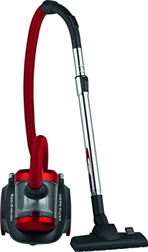 Clatronic BS 1293 - Aspiradora ciclónica sin bolsa, eficiencia energética B, 1000 W, color rojo