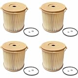 For 4XFuel Filter 30 Micron Element Fuel Water Separators for Racor Parker 2040PM-OR