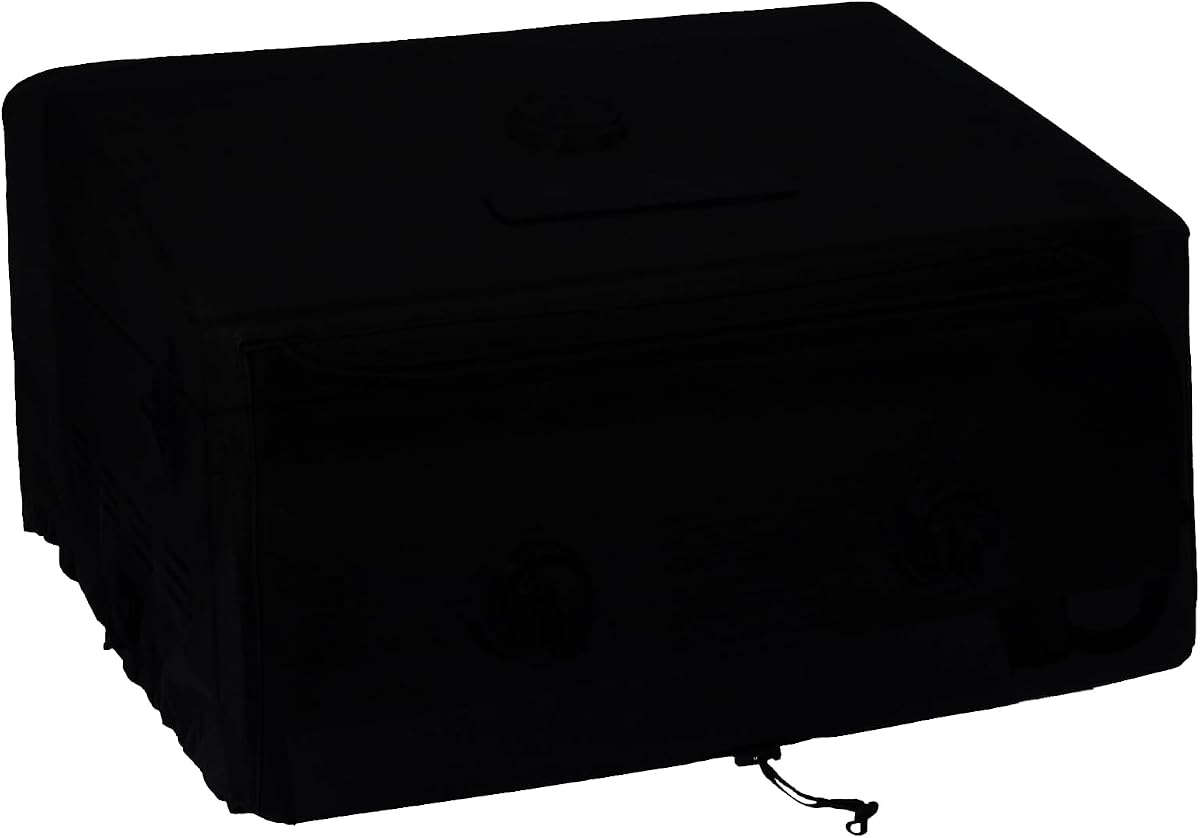 Cubierta de parrilla portátil para Pit Boss 75275/PB100P1 y parrillas de mesa Cuisinart | Se adapta a Pit Boss 75275/PB100P1 y Cuisinart CGG-306 , resistente al agua , salidas de aire superiores, protección contra el óxido, 24"x18"x13"