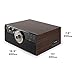 Victrola The Empire Mid-Century 6-in-1 Turntable & Multimedia Center with Built-in Speakers – 3 Speed, Bluetooth Connectivity, Radio, Cassette & CD Player, RCA Out, Headphone Jack (Espresso)
