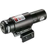 Viseur Laser Rouge Pour Arme - Montage Rail Picatinny/Weaver 20mm - Classe IIIa - Aluminium Aéronautique