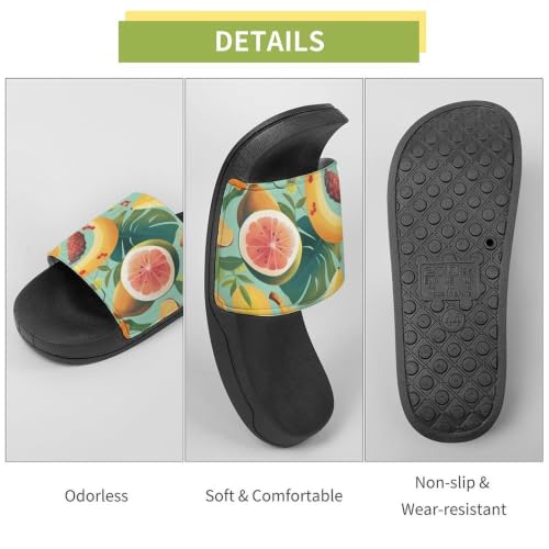 Claquettes Pastèque Citron Banane Pantoufles de Bain 37
