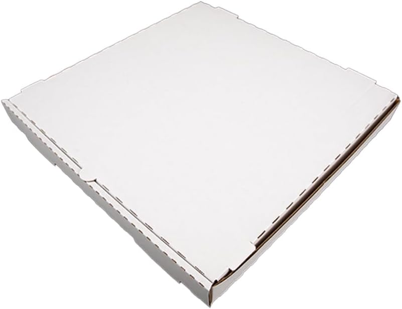 Southern Champion Tray 143153 12x12 Pizza Box, White, Plain Corrugated, Disposable, Sturdy (Case of 50)