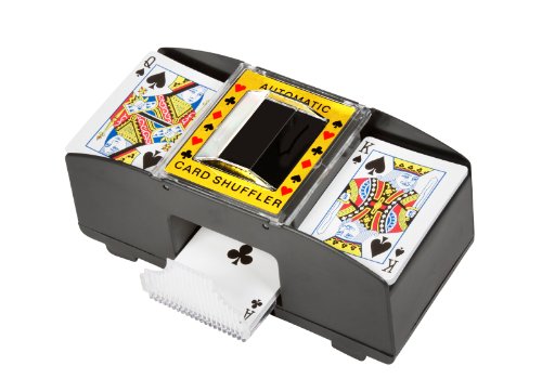 Trademark Innovations Card Deck Automatic Shuffler