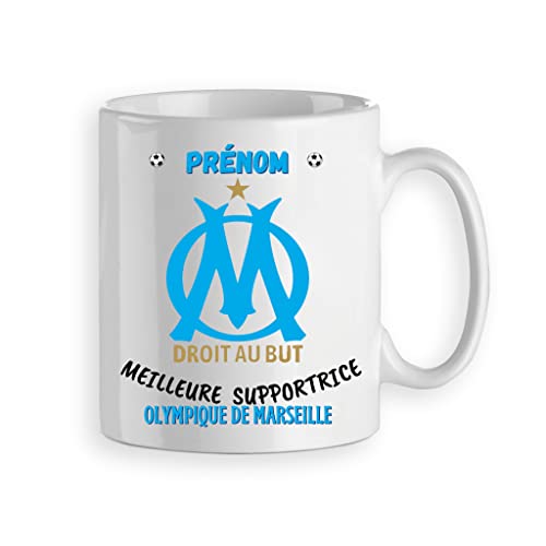 Mug maillot foot om olympique de marseille à personnaliser - Un grand marché