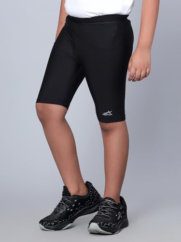 Image of Vector X COMBAT-001 Compression Wear Shorts for Kids (Black) (32)