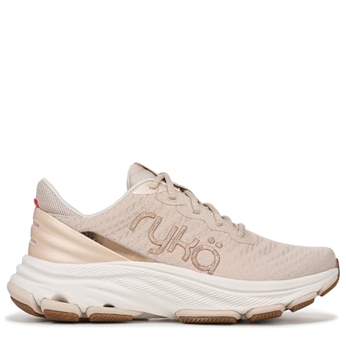 Ryka Women's Devotion X Max RS Sneakers Beige Metallic Mesh Fabric 9.5 W — view 6