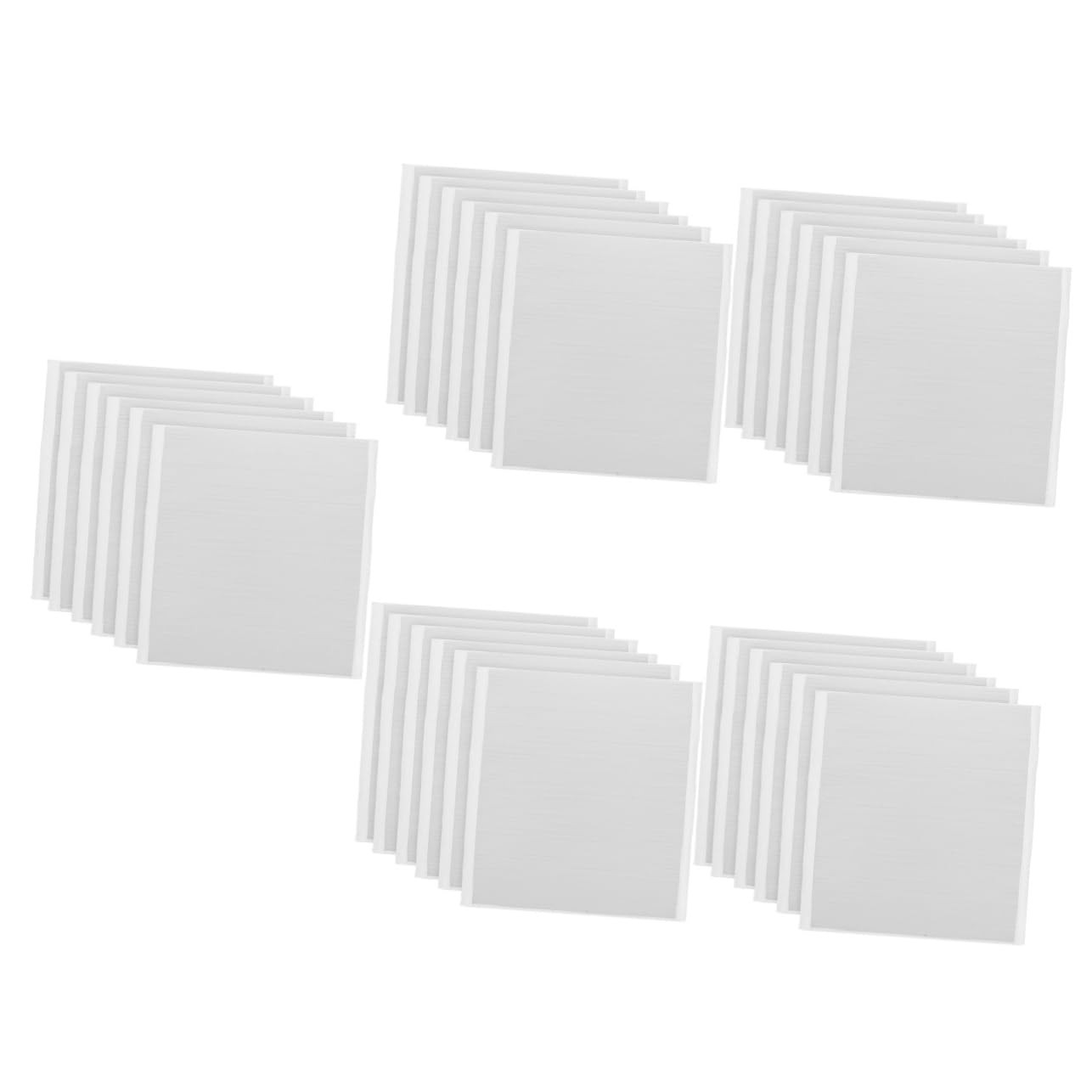 Uonlytech 5 Series Tiras De Cinta De Doble Cara Eva Pegajoso Cinta Adhesiva Espuma Echado A Un Lado De Caras Artesanía Ser Banda Hacer Pegatinas 6 Hojas*5