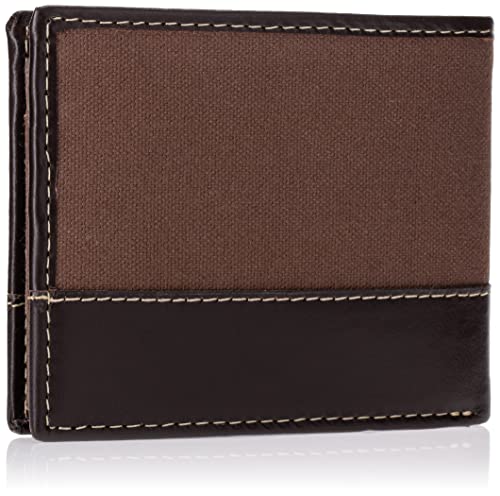 Timberland Men's Baseline Canvas Passcase, Brown, One Size #TOP1