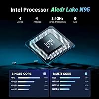 2026 Laptop 15.6" HD IPS Display Laptop with N95 Processor, Laptops 16GB RAM 256GB SSD Work Laptops UHD Graphics, Student Laptop Business Computer Light&Thin, Metal Shell, Webcam, Win, Type-C, USB3.2 — image 2
