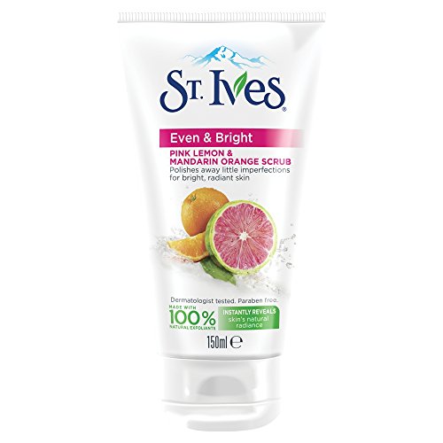 St. Ives Even & Bright Pink Lemon & Orange Scrub, 150ml