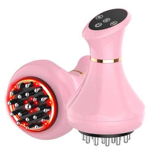 Lymphatic Drainage Massager, Handheld Massage tools for lymphedema & lipedema, Anti-Cellulite Massager For Body Cellulite and Thigh & Belly Stretch Marks Reduction, Sciatica Nerve pain relief Devices